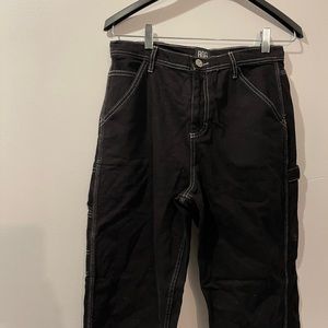 BDG/ URBAN OUTFITTERS black straight leg pants size 29